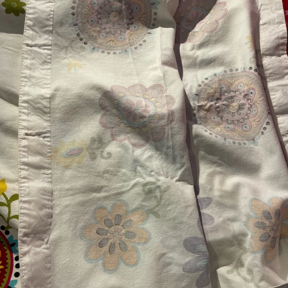 Floral Multicolor Shower Curtain